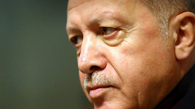 Turkey's President Recep Tayyip Erdoğan 