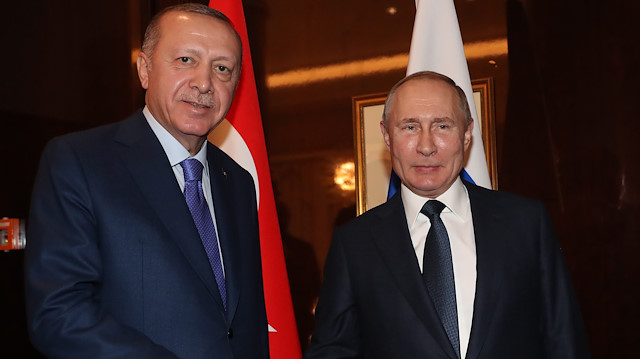 Recep Tayyip Erdogan - Vladimir Putin in Berlin

