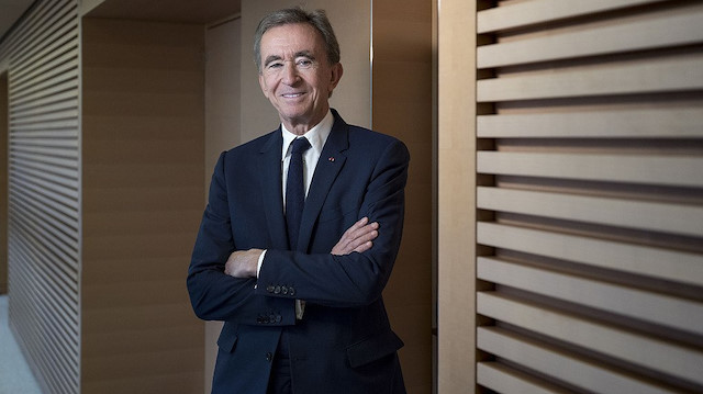 Fransız işadamı Bernard Arnault.