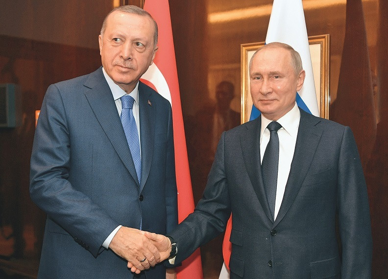 Cumhurbaşkanı Erdoğan ve Vladimir Putın