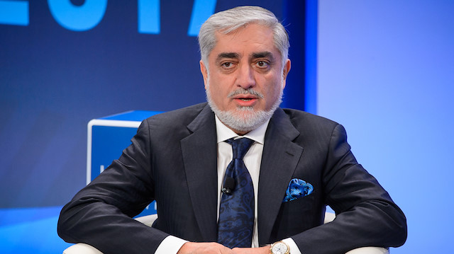 Afghan government's Chief Executive Abdullah Abdullah