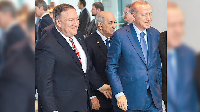 ABD Dışişleri Bakanı Mike Pompeo ve Recep Tayyip Erdoğan