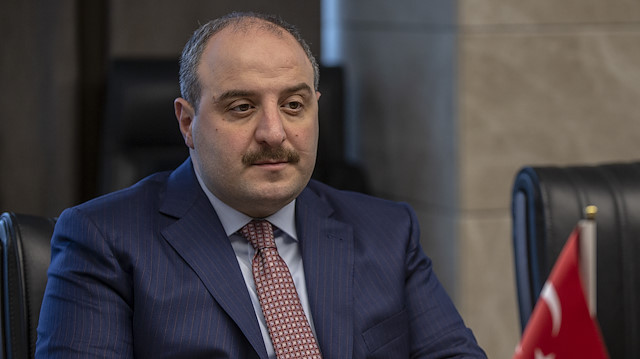 Turkish Industry Minister Mustafa Varank 