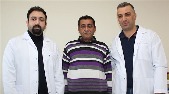 Şükrü Karacan, doktorların çabası sayesinde sağlığına kavuştu. 