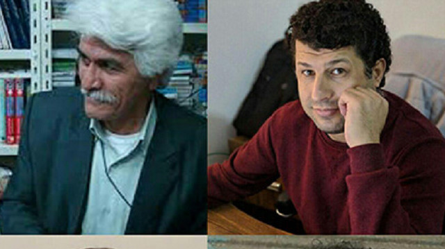 Azeri aktivistler Behnam Şeyhi, Ekber Azad, Ali Rıza Ferşi ve Hamid Menafi.