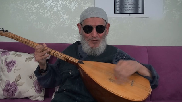 Malatyalı âmâ ozandan Diyarbakır anneleri için özel beste