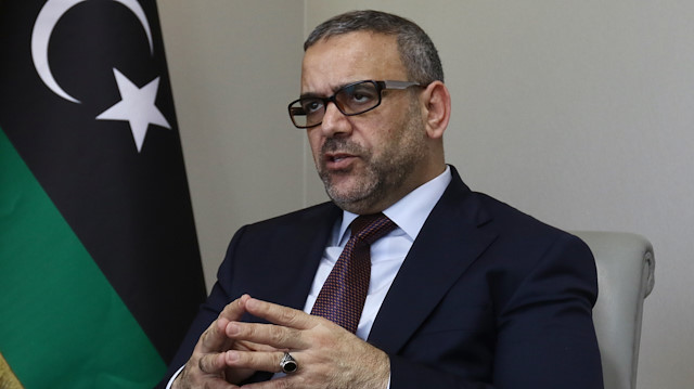 Libyan State Supreme Council President Khalid al-Mishri

