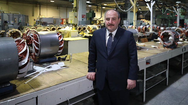 Turkish Industry and Technology Minister Mustafa Varank
