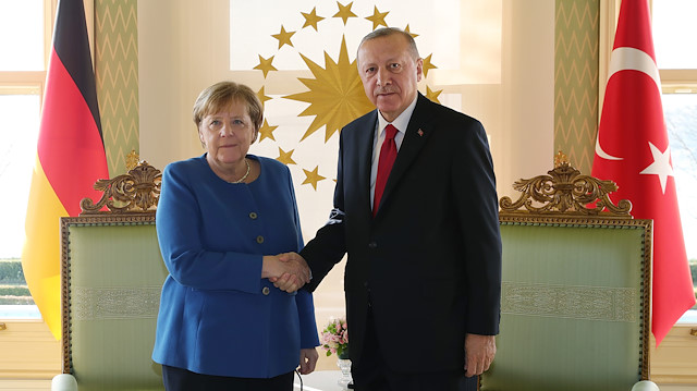 Erdoğan - Merkel meeting in Istanbul

