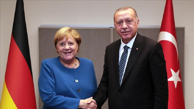 File photo: Erdoğan-Merkel meeting