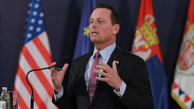 US envoy for the Kosovo-Serbia dialogue Grenell in Belgrade