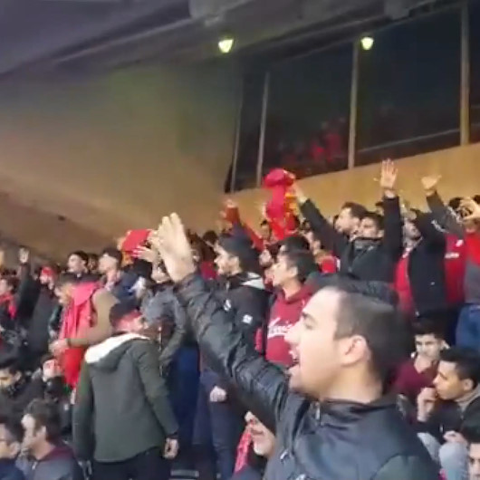 İranın Traktör takımı taraftarları: Azerbaycan sağ olsun, Türkiye başın sağ olsun