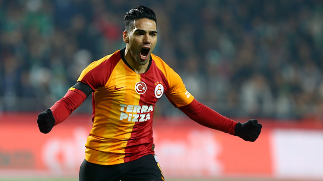 Radamel Falcao, Konyaspor maçında attığı golle ligdeki gol sayısını 5'e çıkardı.