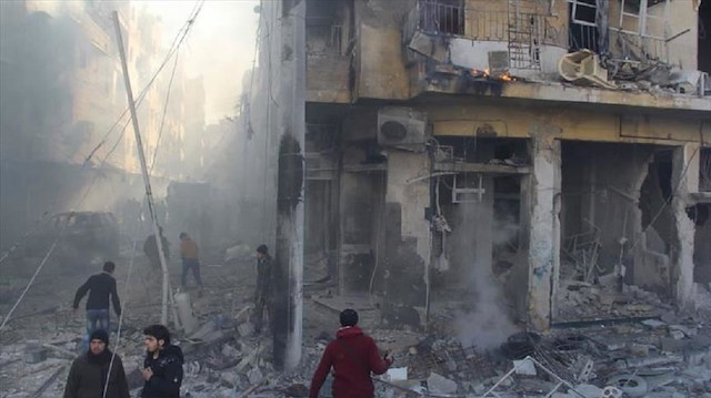 مقتل 5 مدنيين في قصف روسيا والنظام السوري على إدلب