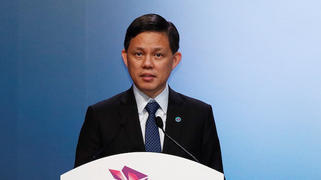 File photo: Singapore's Trade and Industry Minister Chan Chun Sing
