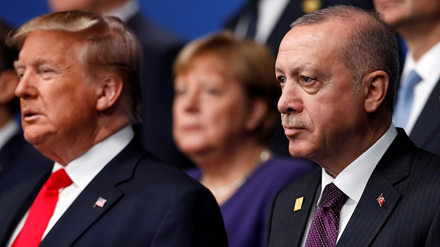 US President Donald Trump and Turkey's President Recep Tayyip Erdoğan