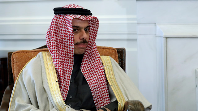 Saudi Arabia's Foreign Minister Prince Faisal bin Farhan al-Faisal 