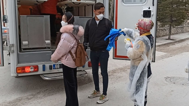 Aksaray’da korona virüsü şüphesiyle 9 Çinli turist karantina altına alınmıştı. 

