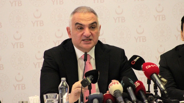 Kültür ve Turizm Bakanı Mehmet Nuri Ersoy açıklama yaptı.