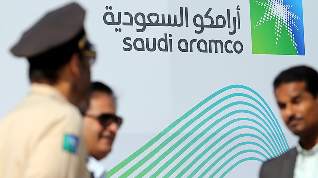 Suudi Arabistan milli petrol şirketi Saudi Aramco petrol tesisleri.