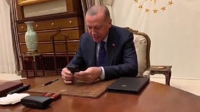 Cumhurbaşkanı Erdoğan, Azize Çelik ile görüştü