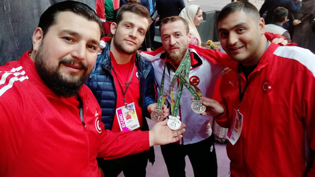 تركي يحقق 3 ميداليات في بطولة "فجر" الدولية لرفع الأثقال