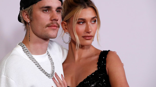 Singer Justin Bieber and his wife Hailey Baldwin pose at the premiere for the documentary television series "Justin Bieber: Seasons" in Los Angeles, California, U.S., January 27, 2020. REUTERS/Mario Anzuoni

