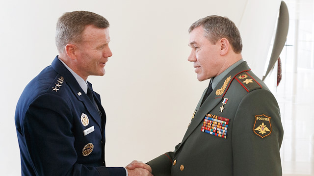 Tod D. Wolters - Valery Gerasimov meeting in Baku