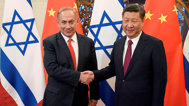 Israeli Prime Minister Benjamin Netanyahu & Chinese President Xi Jinping 