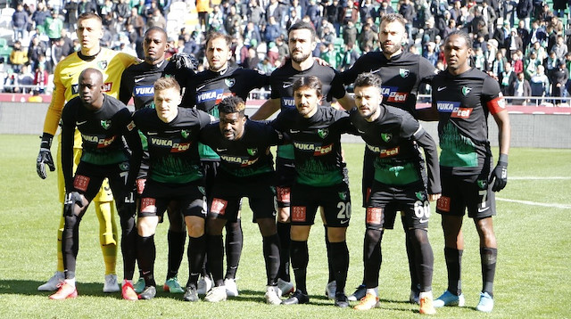 Denizlispor'un Konyaspor maçı 11'i