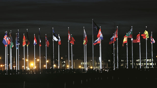 File photo: NATO Headquarters in Brussels  