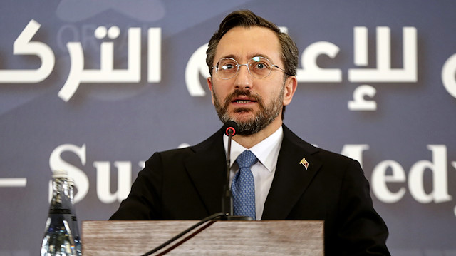 ​Cumhurbaşkanlığı İletişim Başkanı Fahrettin Altun.