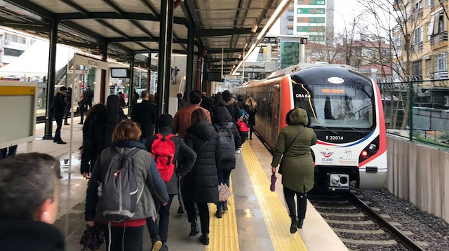 Marmaray'a zam yapıldı.