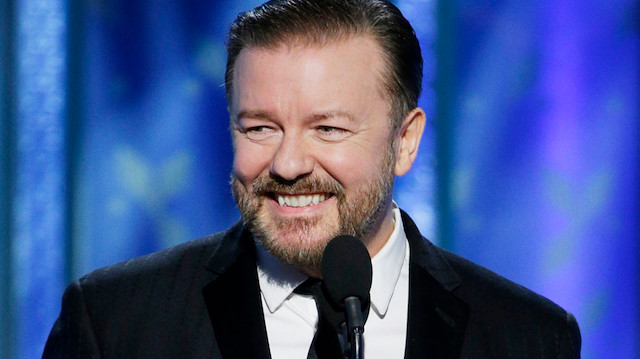 İngiliz komedyen Gervais'ten Oscar'la ilgili ses getirecek yorum