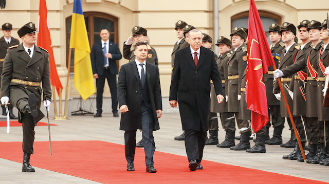 Cumhurbaşkanı Erdoğan geçen hafta resmi ziyaretlerde bulunmak amacıyla Ukrayna’ya gitmişti.