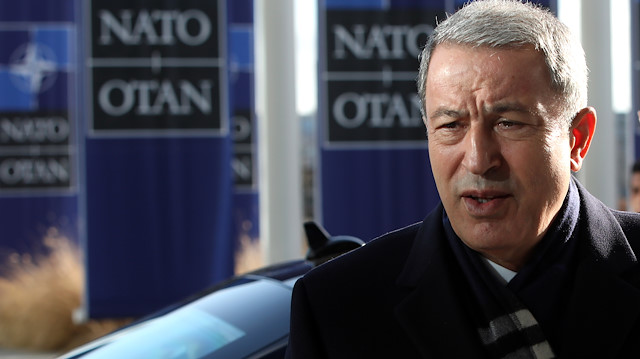 Defence Minister of Turkey Hulusi Akar in Brussels

