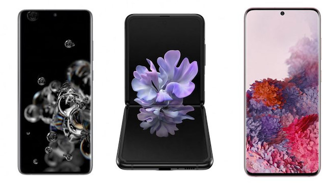 Samsung'un yeni telefonları. 