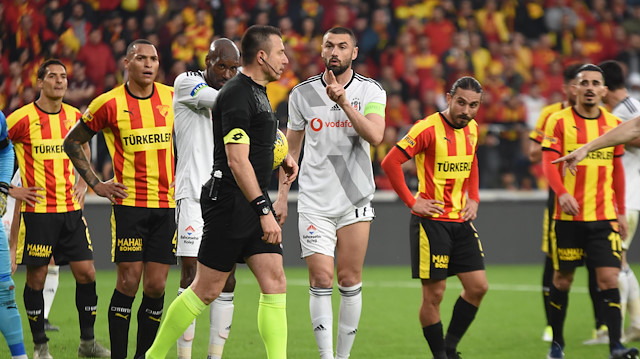 Göztepe-Beşiktaş maçını Hüseyin Göçek yönetmişti.