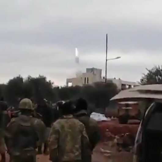 Rejim helikopteri hava savunma füzesi ile vurulmuş