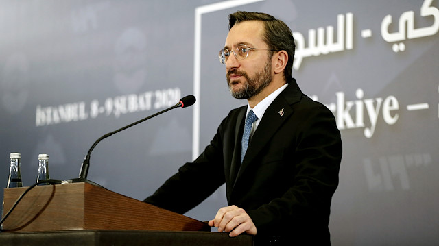 Turkey's communications director Fahrettin Altun