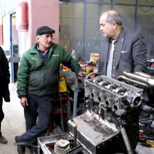 Bakanlık kare pistonlu araç motoru tasarlayan usta ile temasa geçti