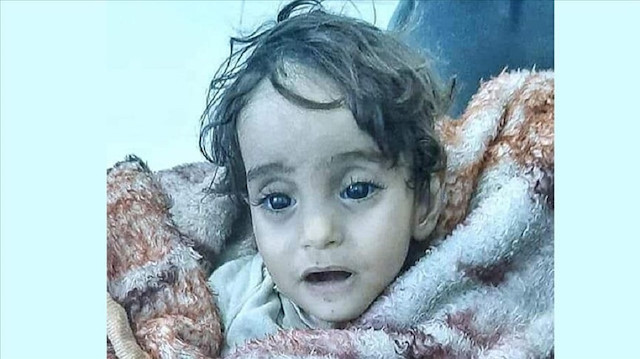 A forcibly displaced one-and-a-half-year-old girl, Iman Laila, tragically died on Thursday in her father's arms due to respiratory illness caused by cold temperatures