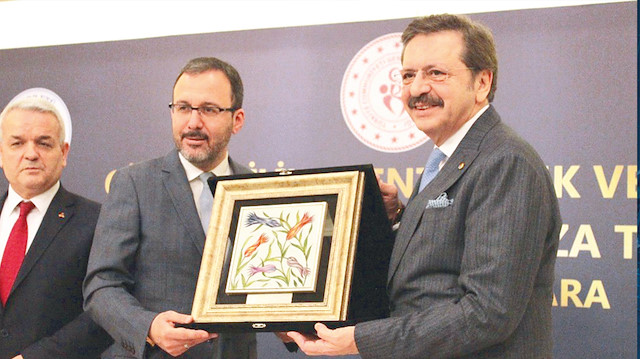 Mehmet Muharrem Kasapoğlu ve Rifat Hisarcıklıoğlu