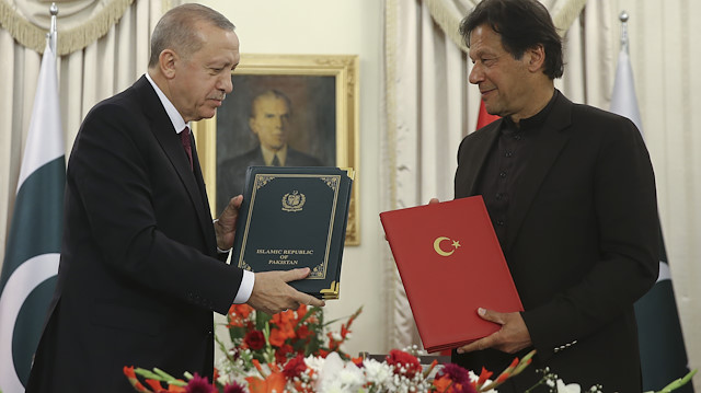 Recep Tayyip Erdogan - Imran Khan joint press conference in Pakistan  