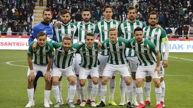 Konyaspor'un Göztepe maçı 11'i