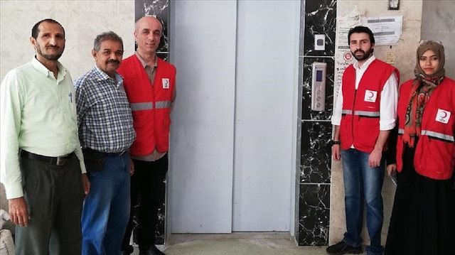تركيا تدشن مصعدا كهربائيا لمرضى السرطان في مشفى بعدن اليمنية
