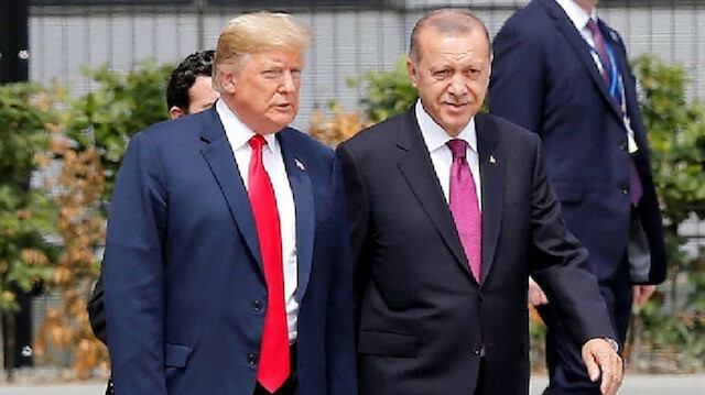 FILE PHOTO: U.S. President Donald Trump and Turkish President Recep Tayyip Erdogan 
