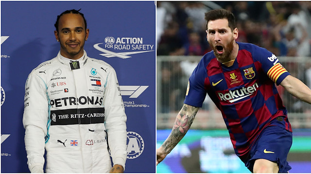 Lewis Hamilton - Lionel Messi 