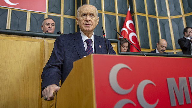 Devlet Bahceli, Nationalist Movement Party (MHP) leader