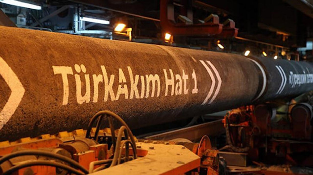 السيل التركي ينقل 506 ملايين متر مكعب من الغاز الروسي في يناير